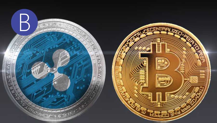 ریپل یا بیت کوین