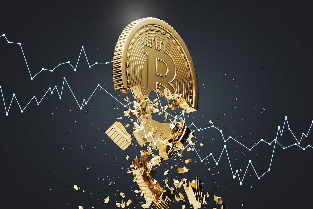 کاهش قیمت بیت کوین15