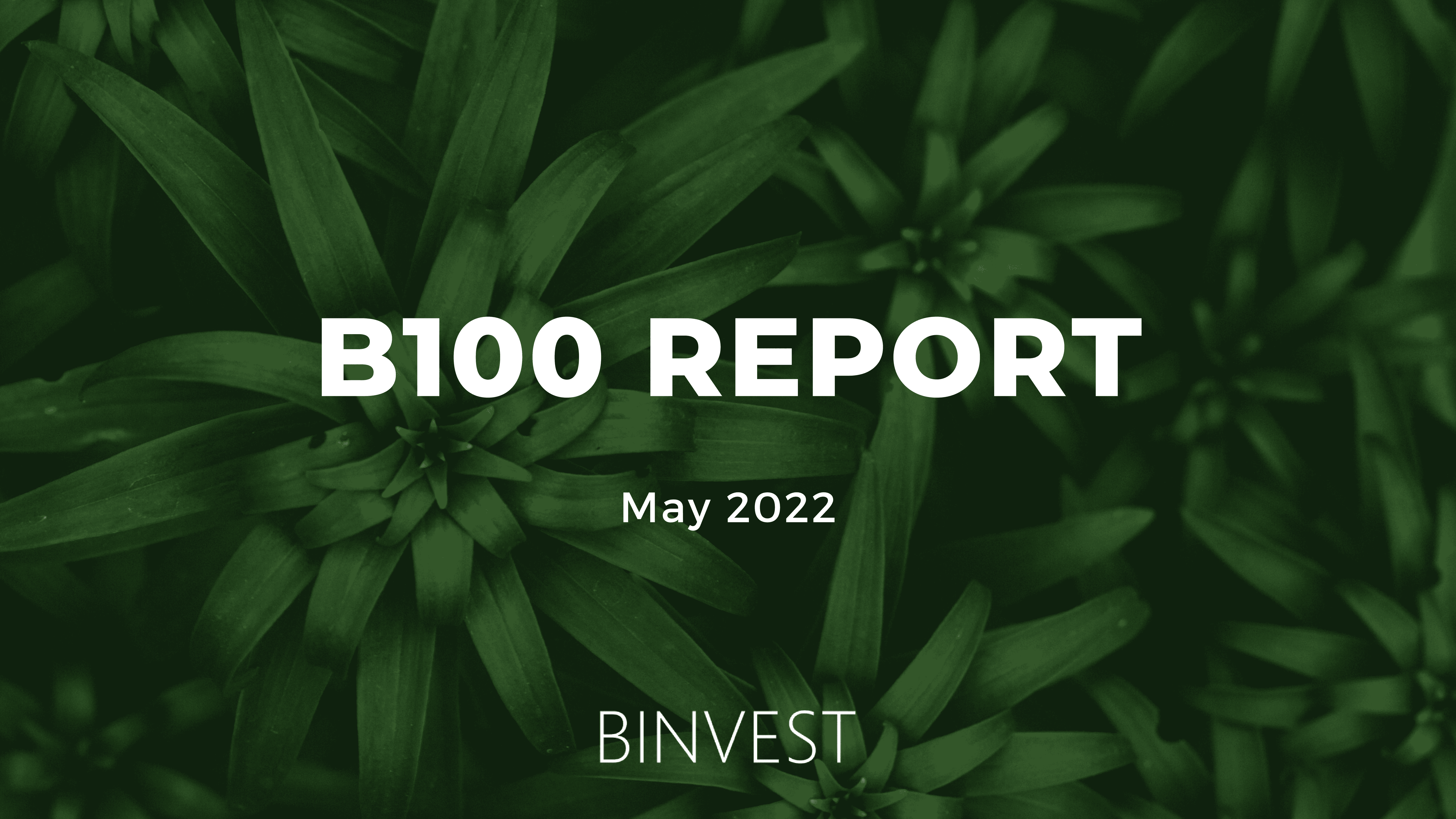 B00 performance report May 2022