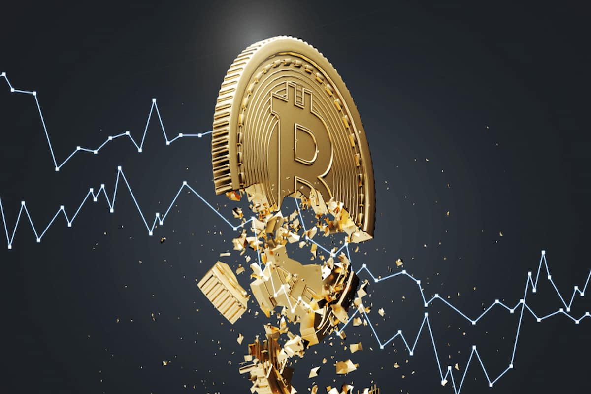 سقوط قیمت بیت کوین1